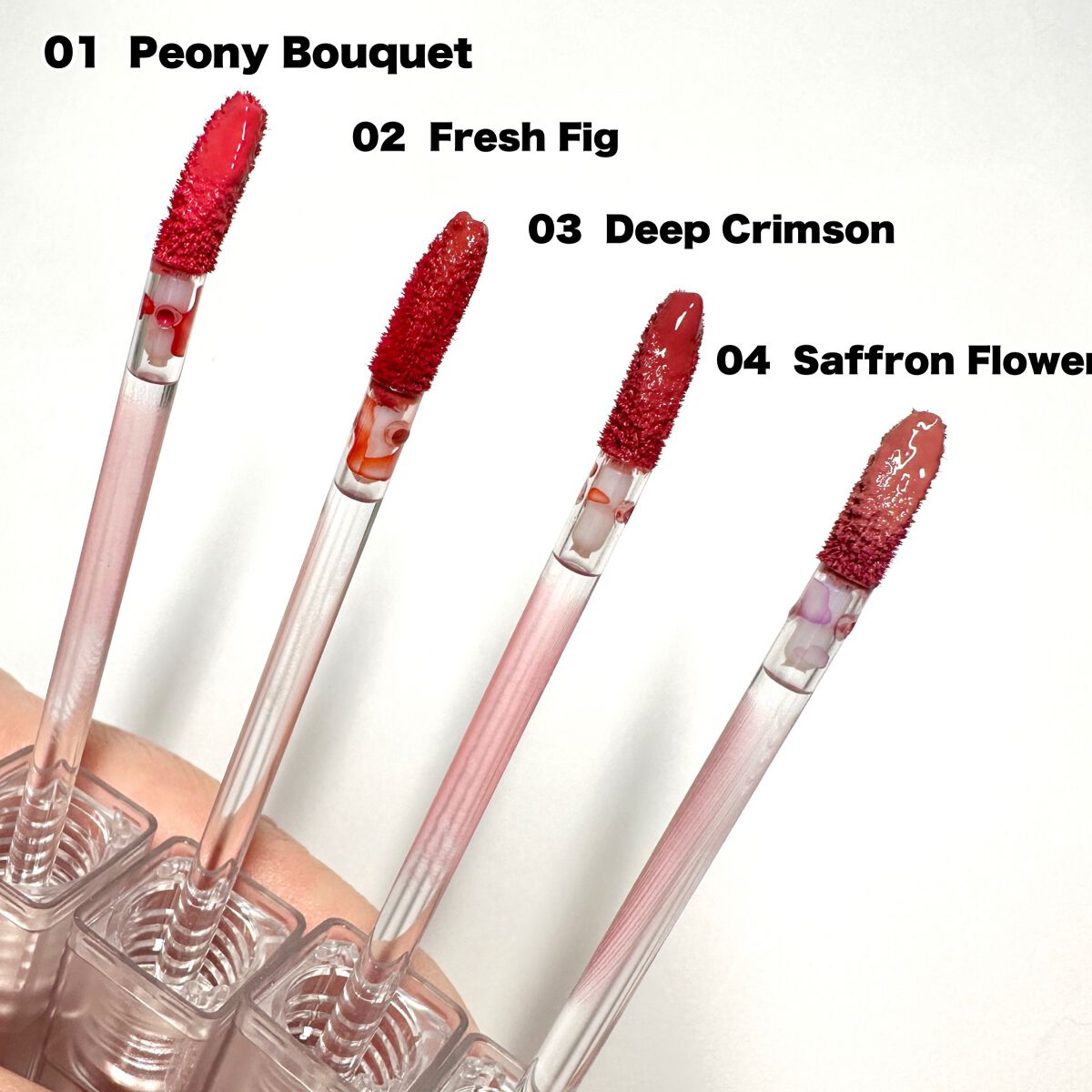 シアーベルベットティント 03 ディープクリムソン/Dear.A/リップティントを使ったクチコミ（3枚目）