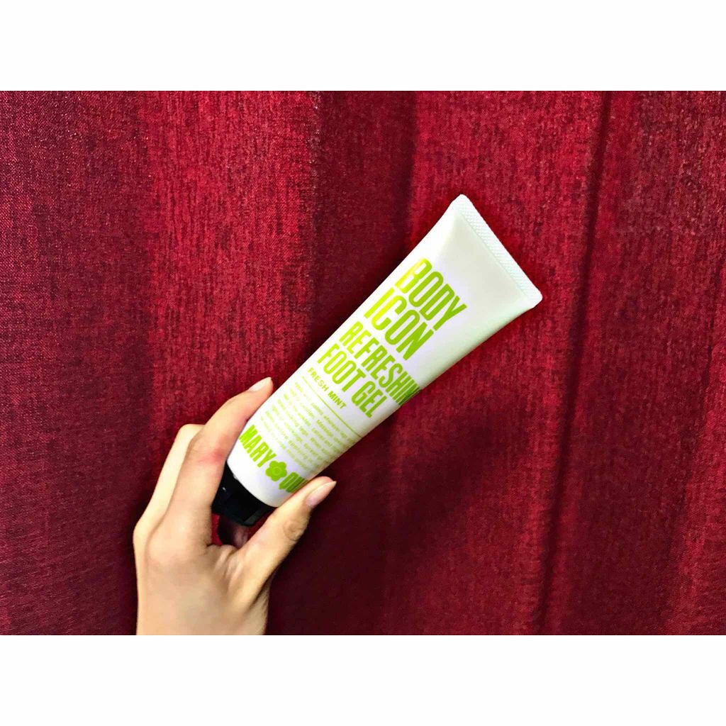 ボディアイコン リフレッシング フット ジェル/MARY QUANT/レッグ・フットケアを使ったクチコミ(1枚目)