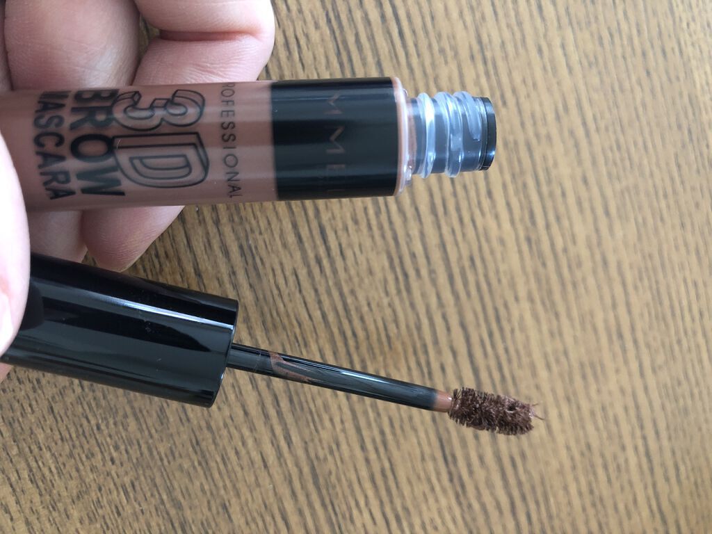 プロフェッショナル 3Dブロウ マスカラ 101 レッドブラウン/リンメル ロンドン/眉マスカラを使ったクチコミ（1枚目）