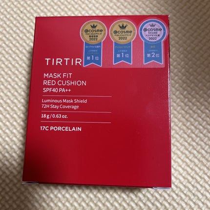 マスク フィット レッド クッション/TIRTIR(ティルティル)/クッションファンデーションを使ったクチコミ(1枚目)