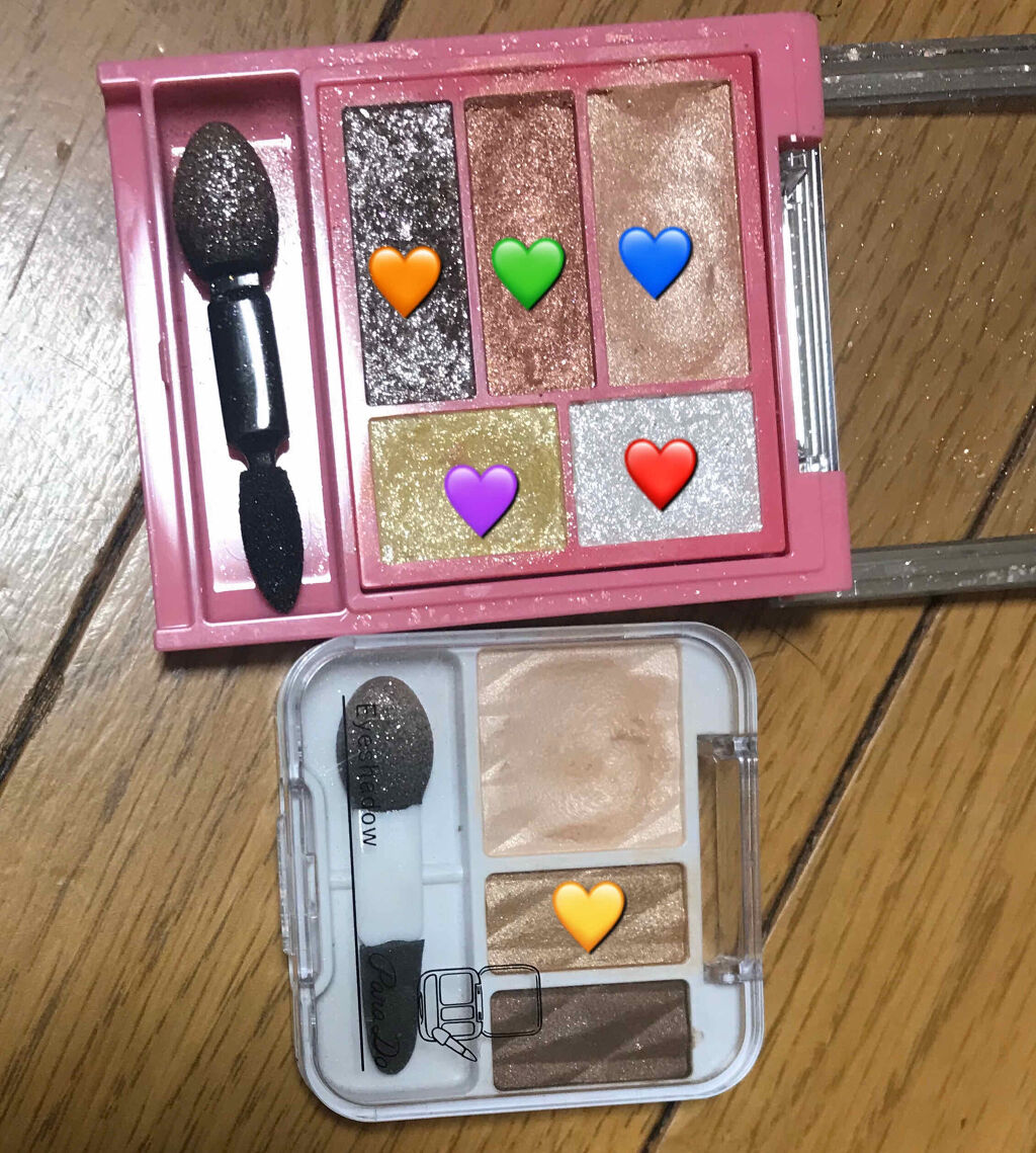 アイシャドウ/パラドゥ/アイシャドウパレットを使ったクチコミ（3枚目）