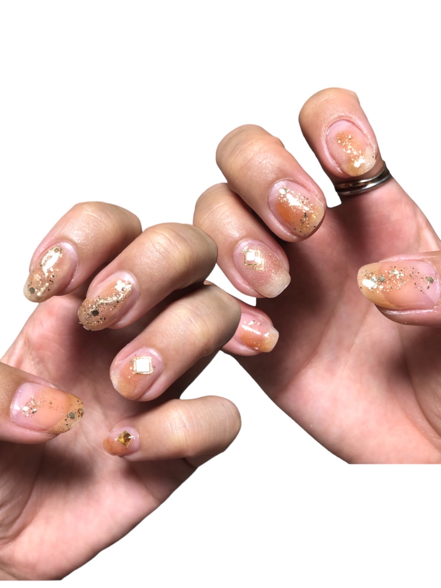 ジェルネイル（ライト対応）/セリア/ジェルネイルを使ったクチコミ（2枚目）