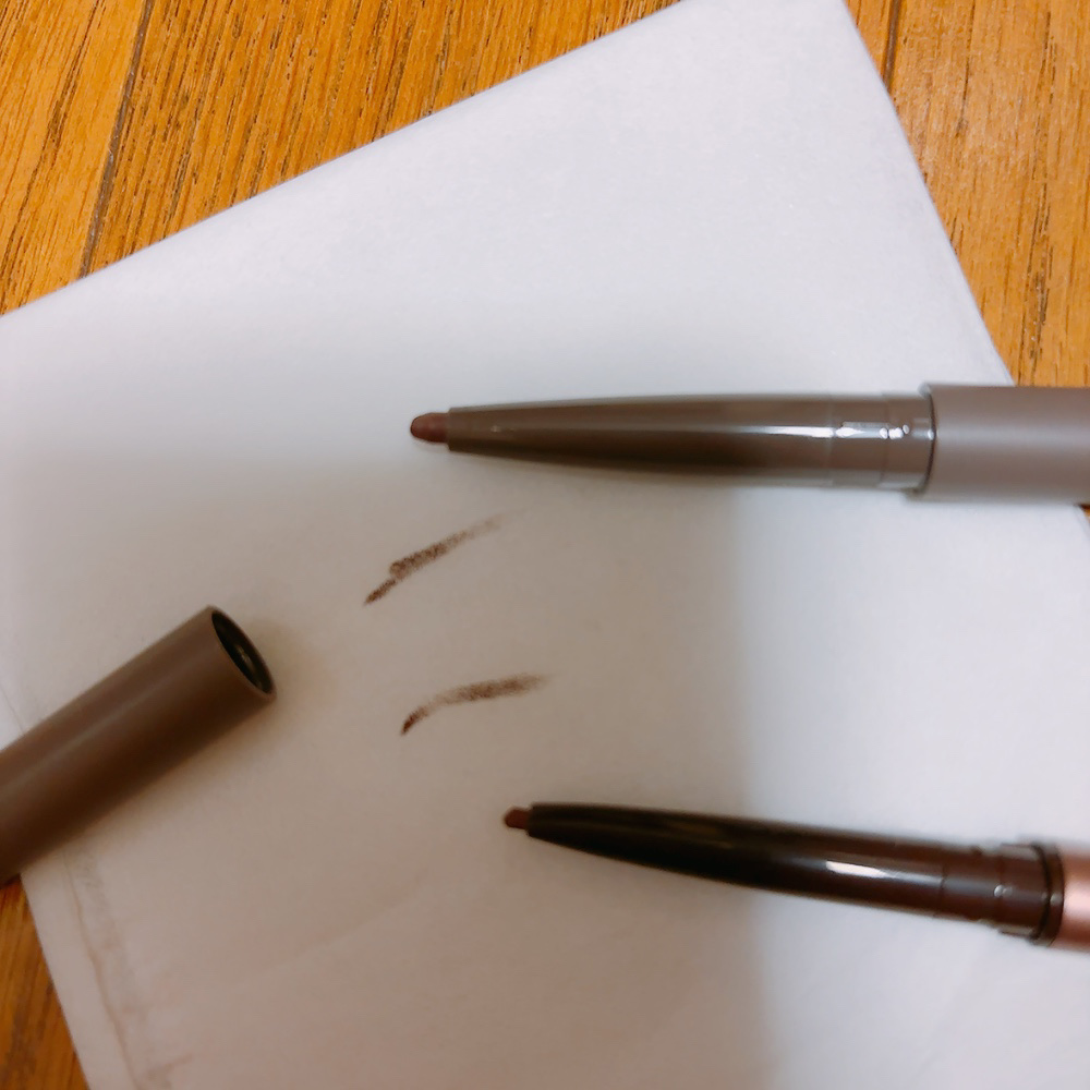 ソフトディファイン クリームペンシルＮ 03 チェリーブラウン/ヒロインメイク/ペンシルアイライナーを使ったクチコミ（2枚目）