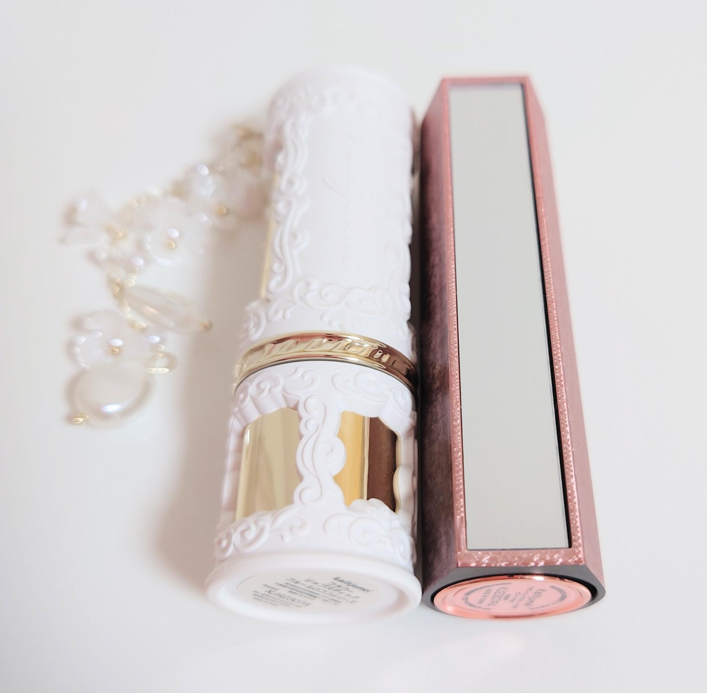 フラワーリップ 日本限定ピンクゴールドモデル/Kailijumei/口紅を使ったクチコミ(5枚目)