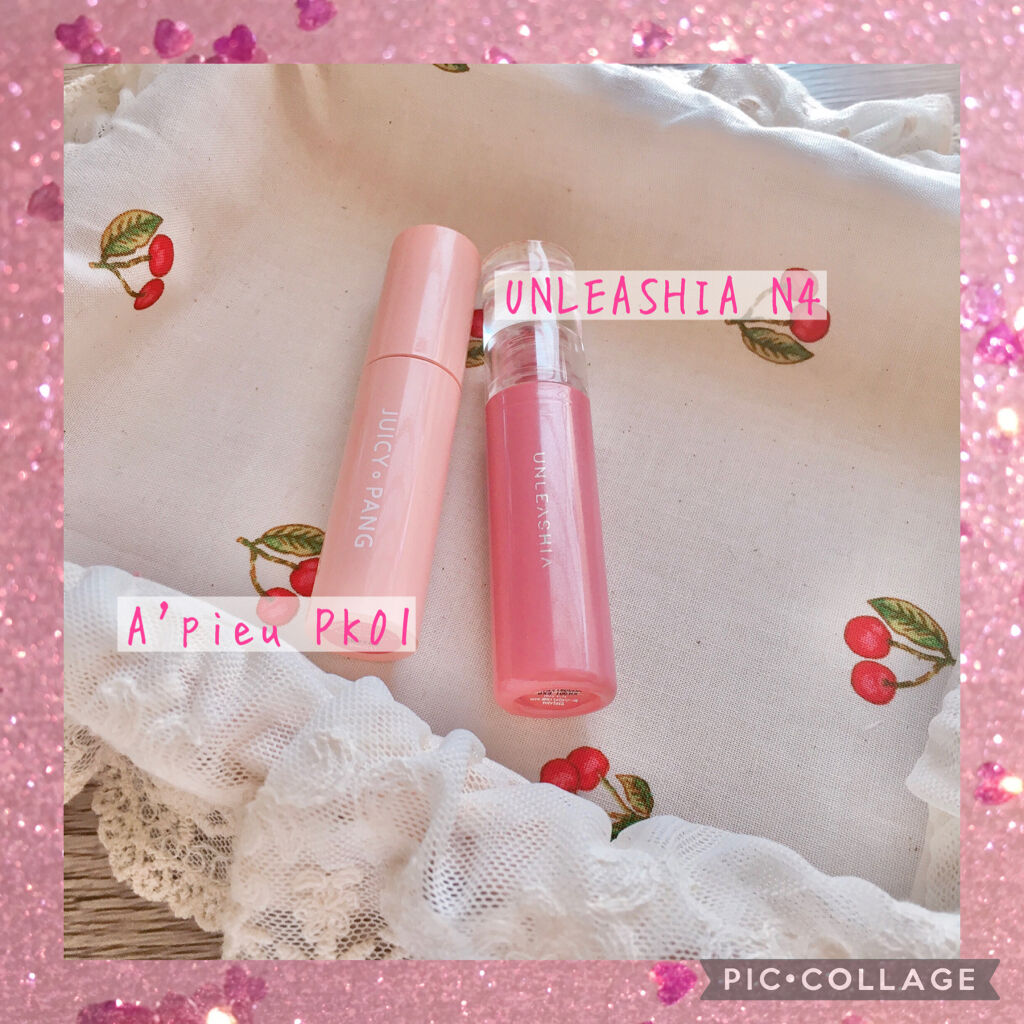 アピュー ジューシーパン スパークリングティント/A’pieu/口紅を使ったクチコミ（2枚目）