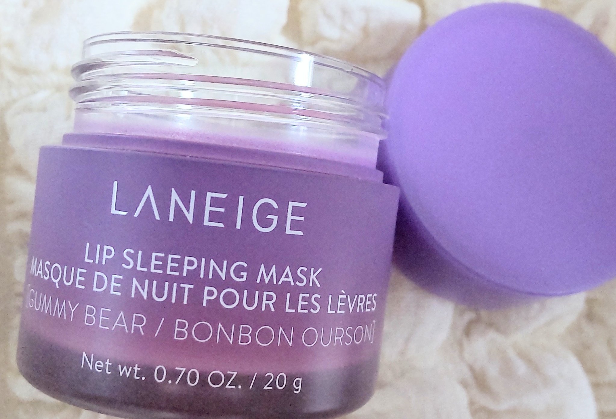 リップスリーピングマスク グミベア/LANEIGE/リップバームを使ったクチコミ（1枚目）