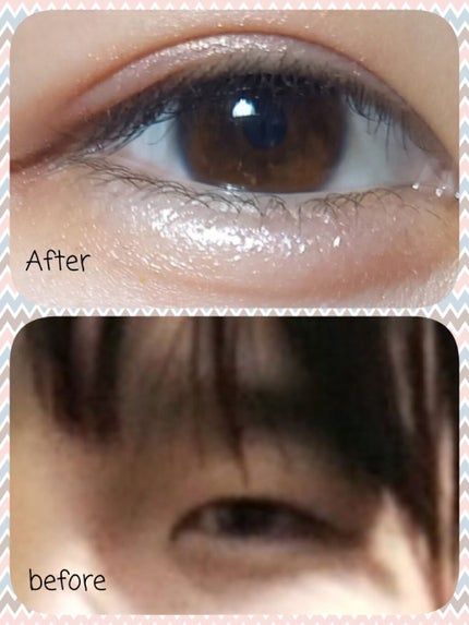 りそうのふたえ くっきりクセづけ/DAISO/二重まぶた用アイテムを使ったクチコミ(1枚目)