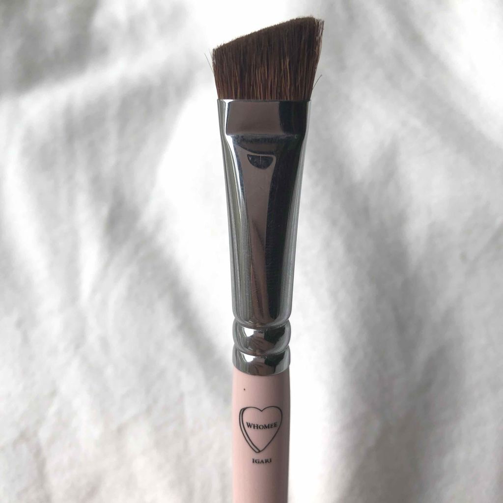 フーミー アイブロウブラシ 熊野筆/WHOMEE/メイクブラシを使ったクチコミ(1枚目)