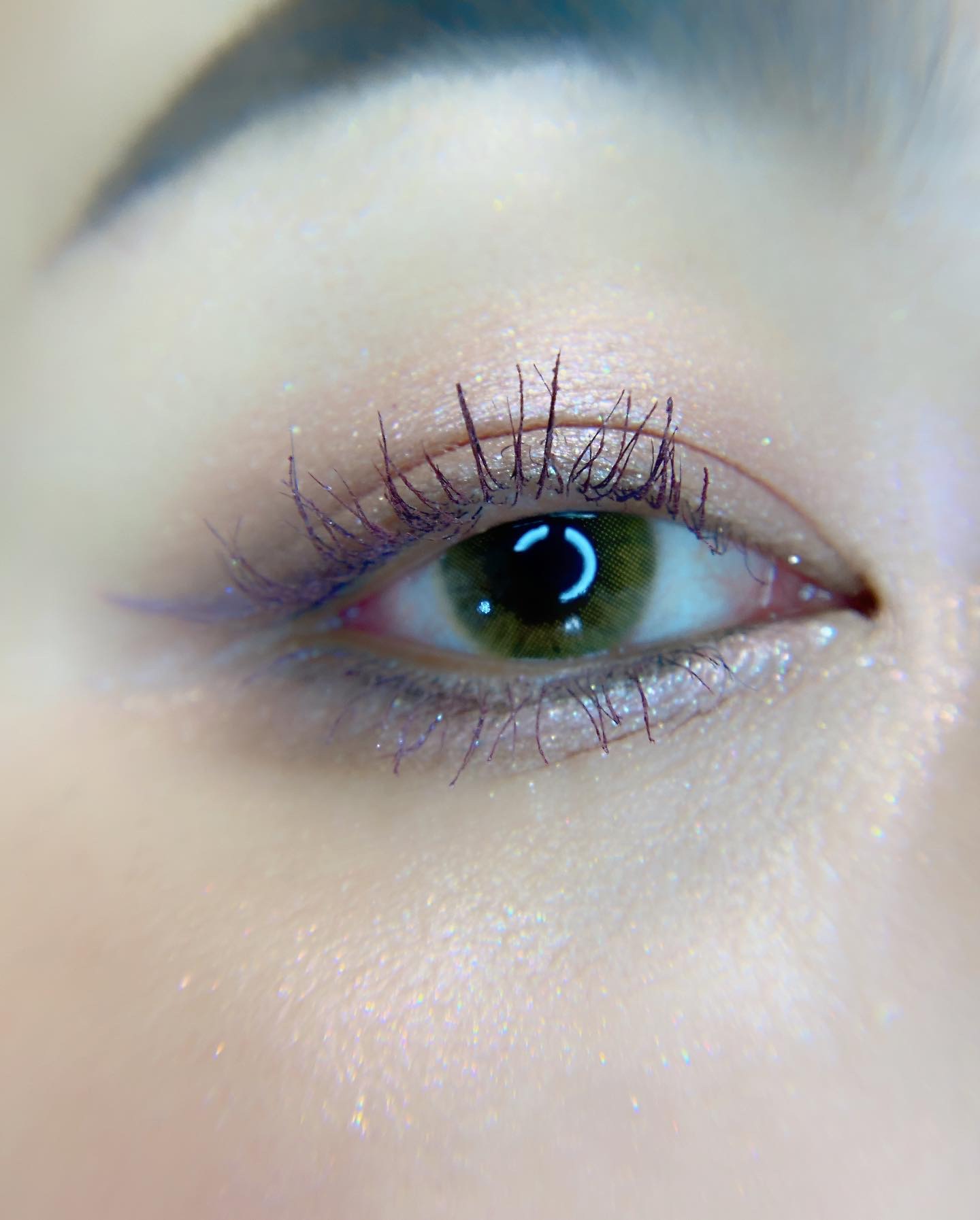 アンダーアイマスター 06 プラムベイル/nobev/ペンシルアイライナーを使ったクチコミ（2枚目）