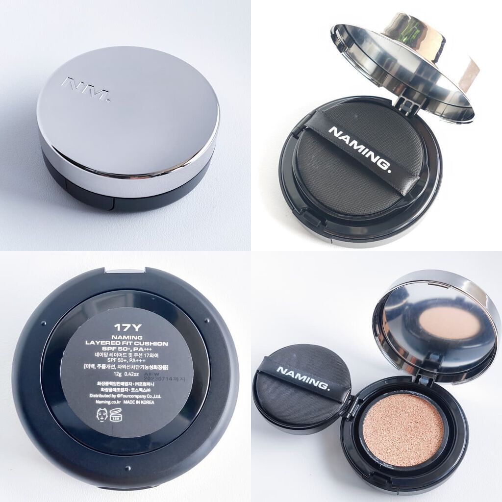 ネーミング レイヤード フィットクッション/NAMING./クッションファンデーションを使ったクチコミ(4枚目)