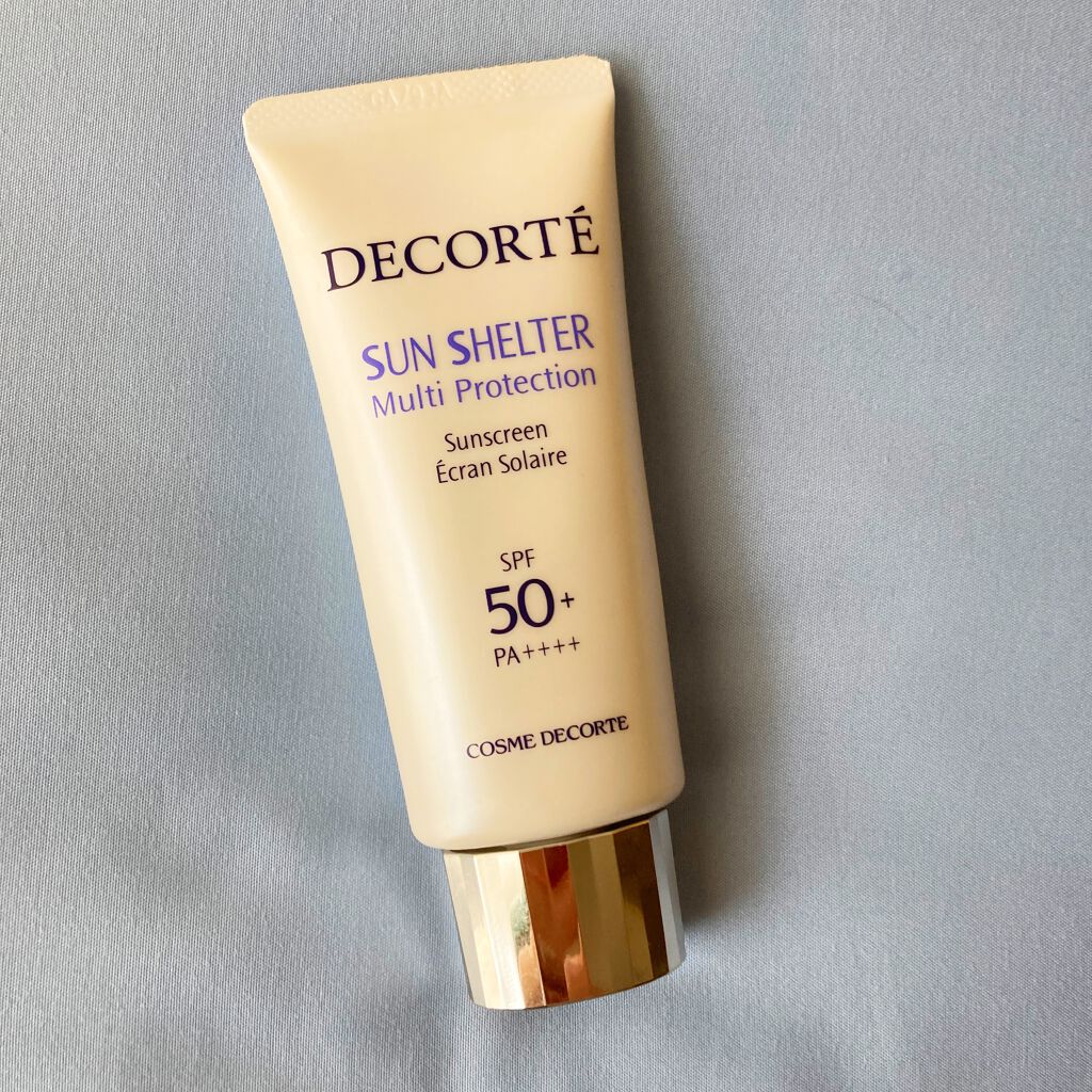 サンシェルター マルチ プロテクション 60g/DECORTÉ/日焼け止めミルクを使ったクチコミ（1枚目）
