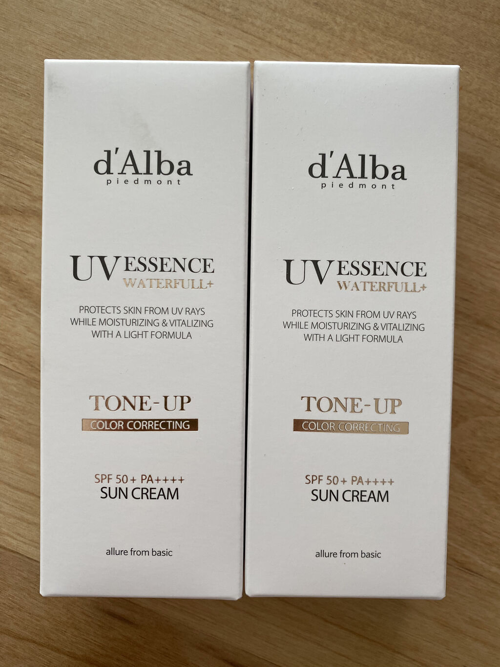 ウォータフルトーンアップサンクリーム/ダルバ/日焼け止めクリームを使ったクチコミ（1枚目）