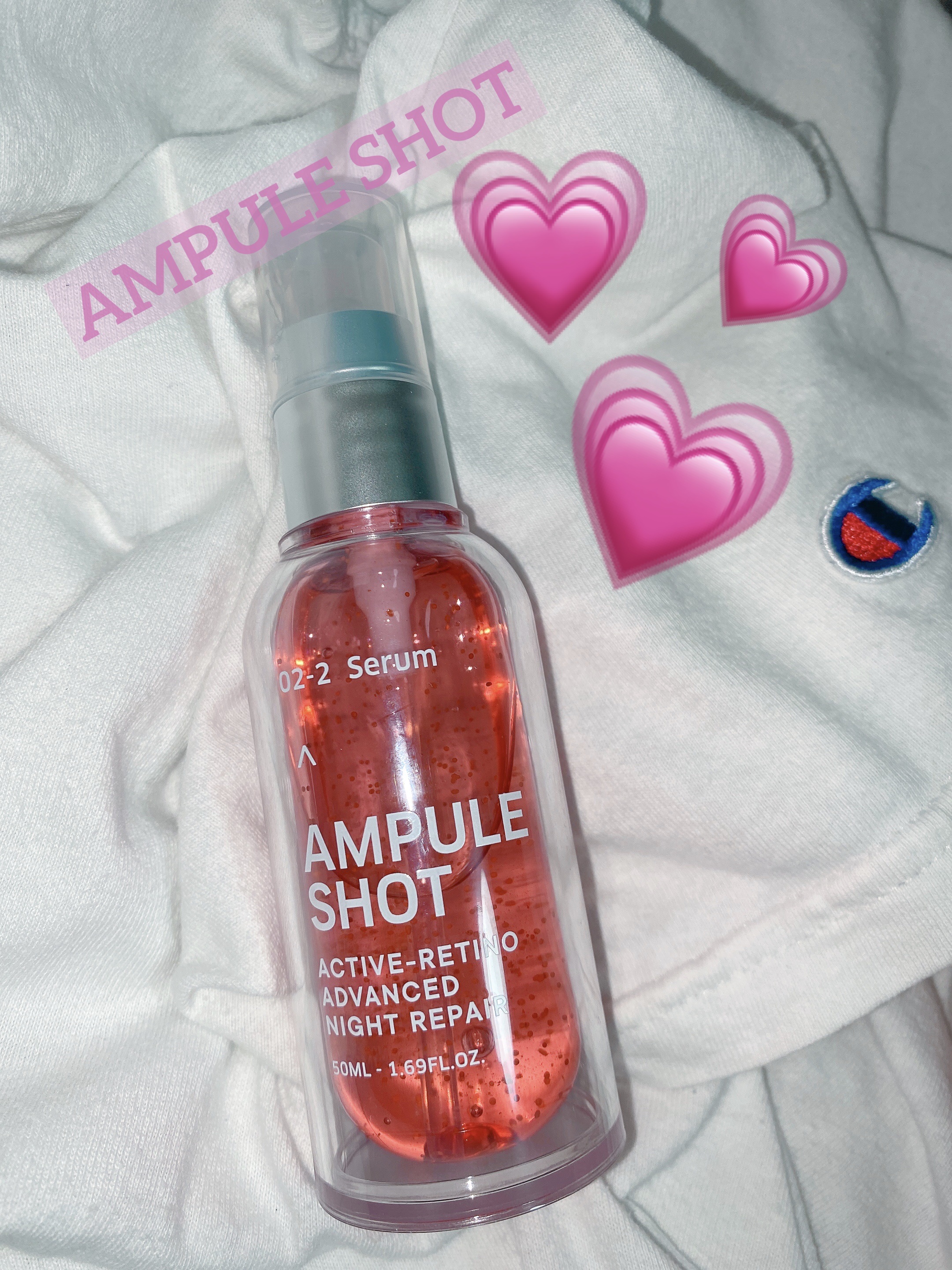 アクティブレチノ アドバンスト ナイトリペア セラム/AMPULE SHOT/美容液を使ったクチコミ（1枚目）