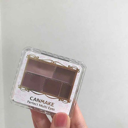 パーフェクトマルチアイズ/キャンメイク/アイシャドウパレットを使ったクチコミ(2枚目)