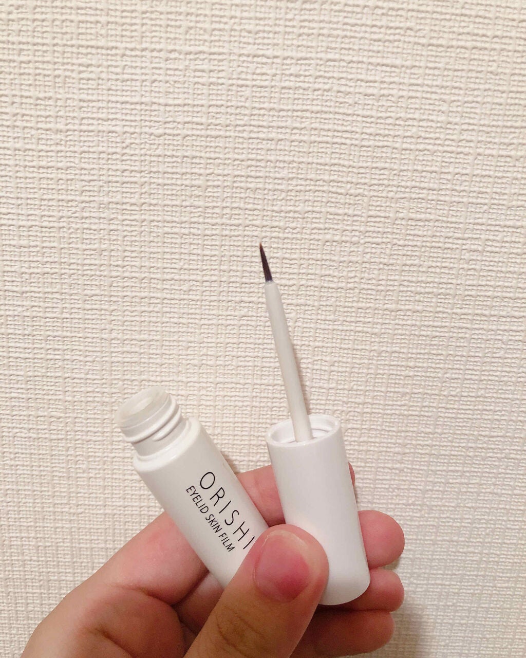 オリシキ アイリッドスキンフィルム /D-UP/二重まぶた用アイテムを使ったクチコミ(4枚目)