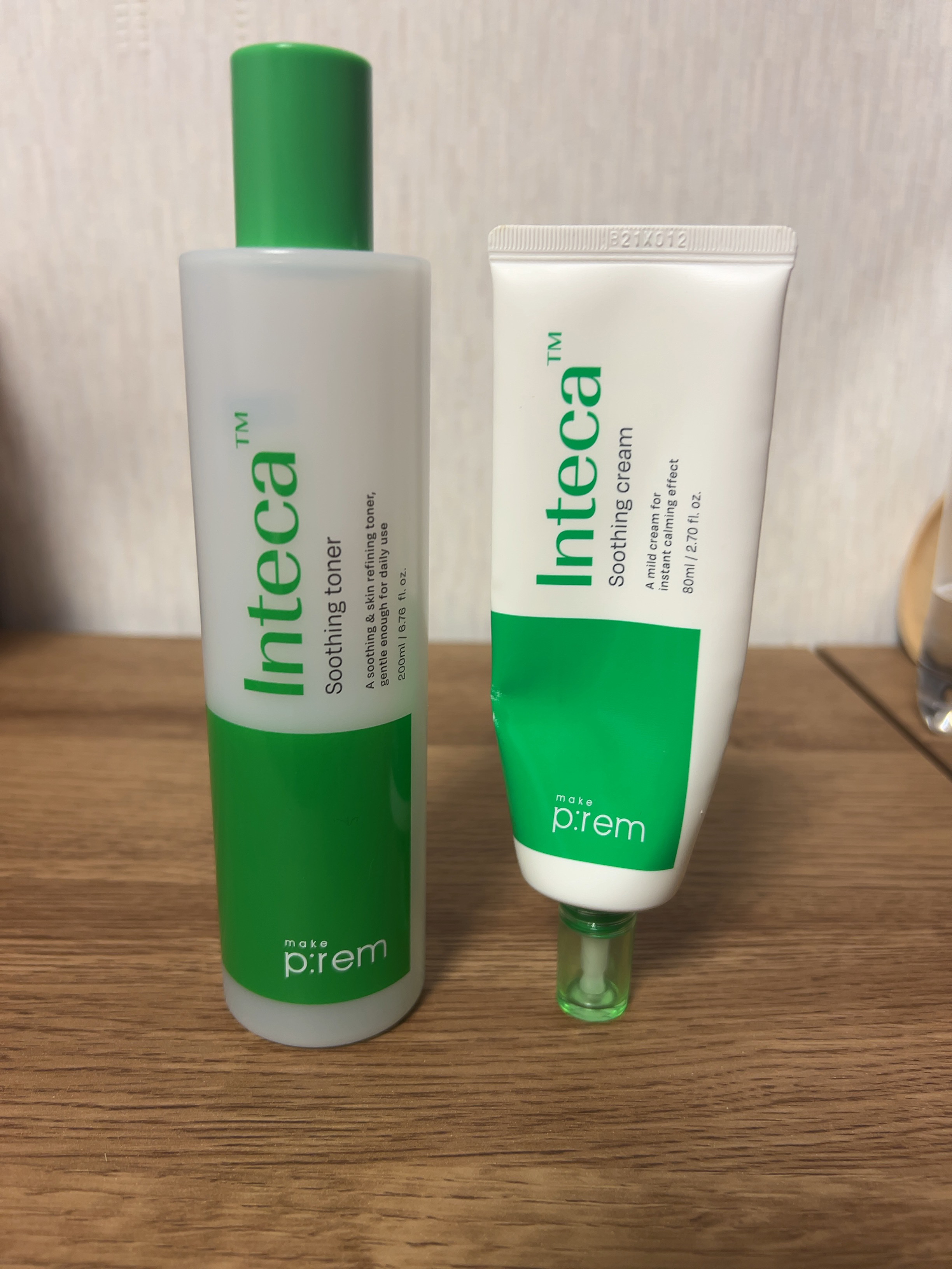 インテカ スージングクリーム/make prem/フェイスクリームを使ったクチコミ（1枚目）