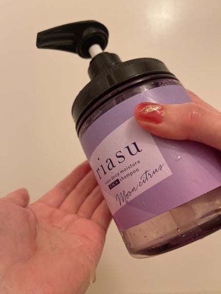 リアス ナイト モイスチャー シャンプー/トリートメント シトラスハーブの⾹り/riasu/市販シャンプーを使ったクチコミ(1枚目)