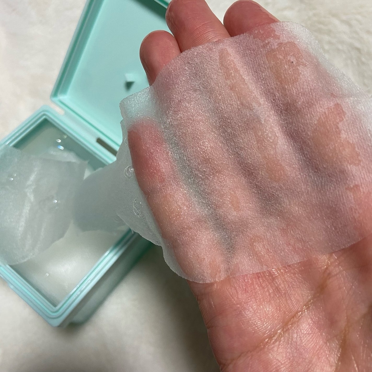 クリアポイントマスク/By ttt./シートマスク・パックを使ったクチコミ(7枚目)