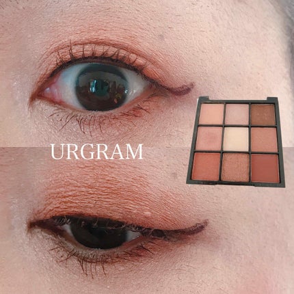 UR GLAM BLOOMING EYE COLOR PALETTE/U R GLAM/アイシャドウパレットを使ったクチコミ(1枚目)