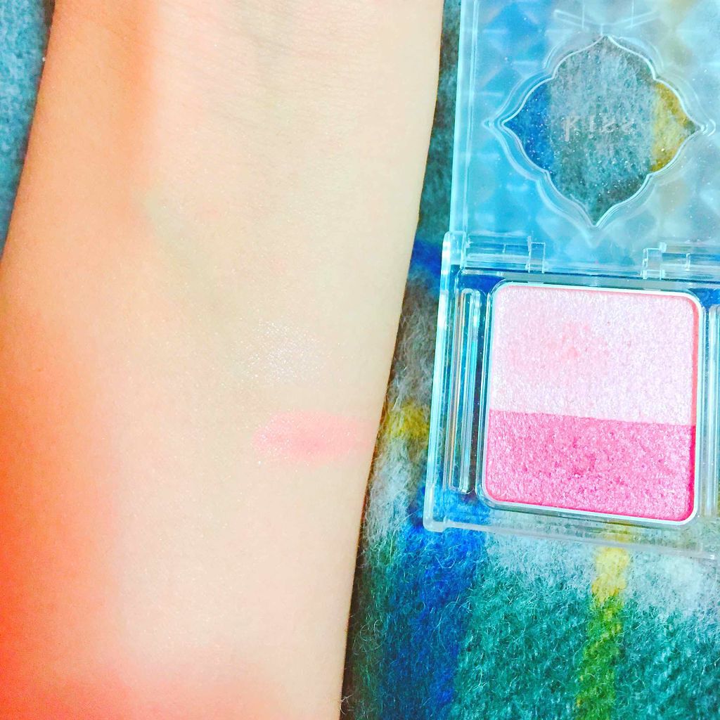 デュアルアイズS 07 Jolie Fille/KiSS/アイシャドウパレットを使ったクチコミ（3枚目）