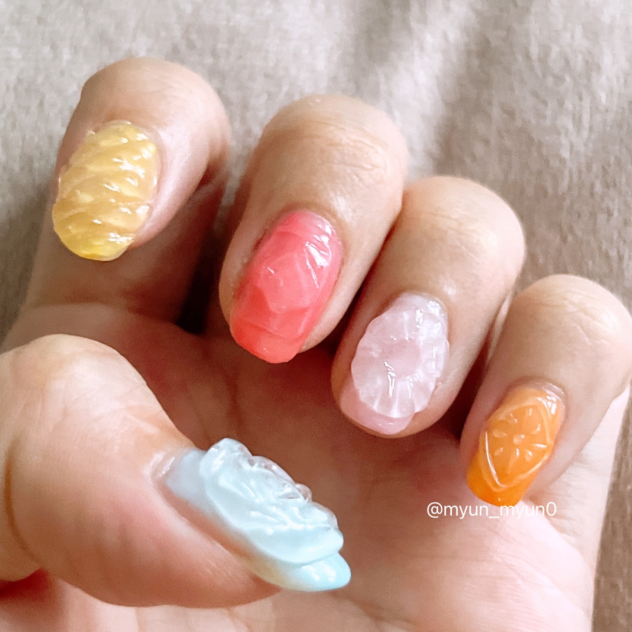 グレースジェルベース/グレースジェル/ジェルネイルを使ったクチコミ（3枚目）