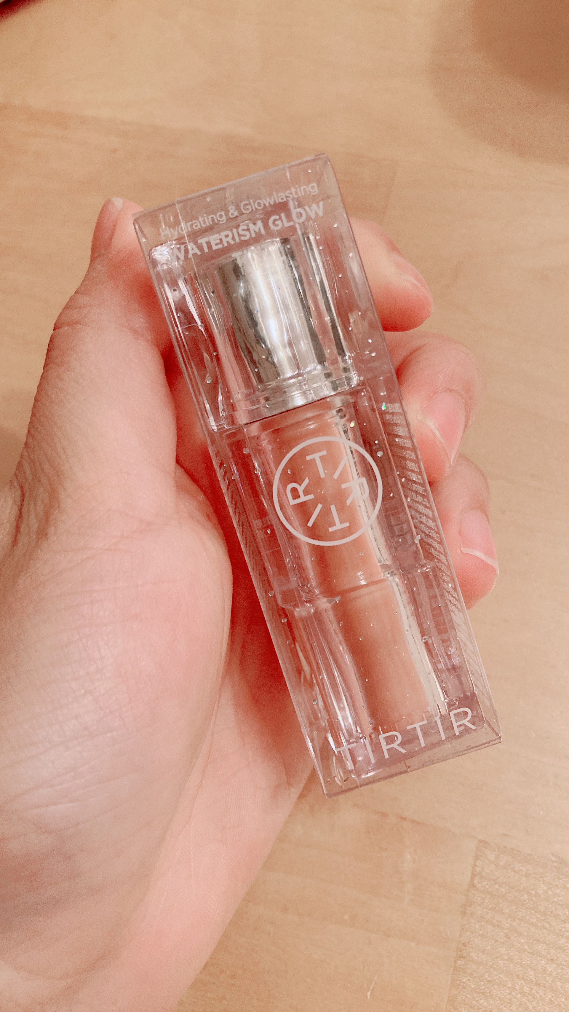 ウォーターリズムグロウティント 09 サーモンシロップ/TIRTIR(ティルティル)/リップティントを使ったクチコミ（3枚目）