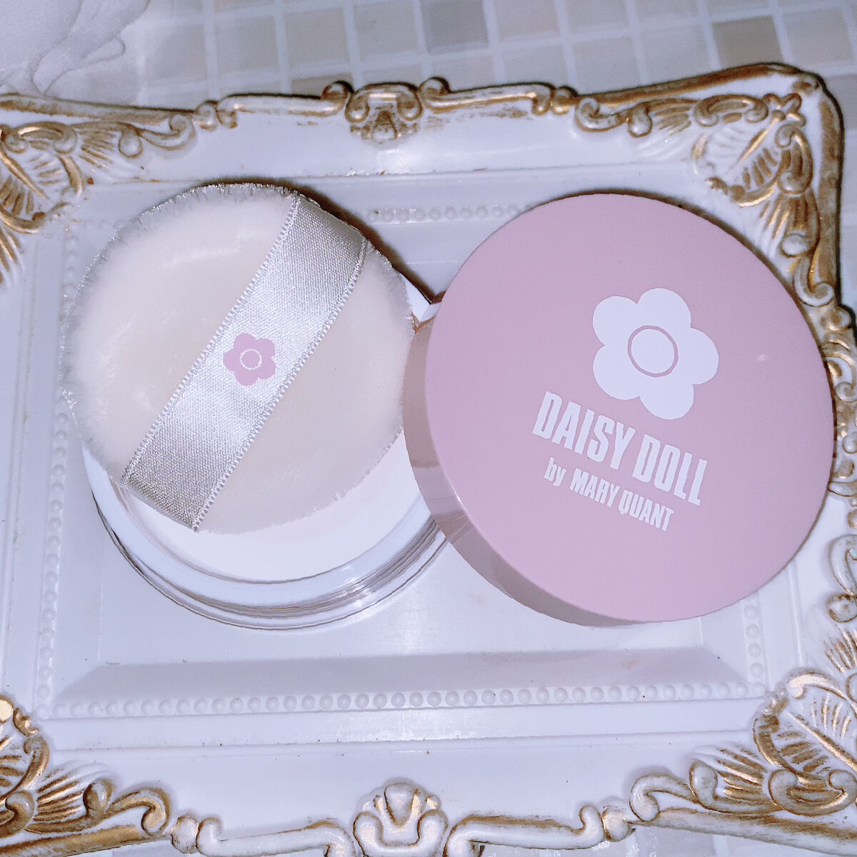 ルース パウダー 01 トランスルーセント/DAISY DOLL by MARY QUANT/ルースパウダーを使ったクチコミ（2枚目）