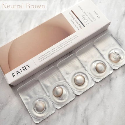 フェアリー ワンデー ニュートラルシリーズ/FAIRY/ワンデー(1DAY)カラコンを使ったクチコミ(6枚目)