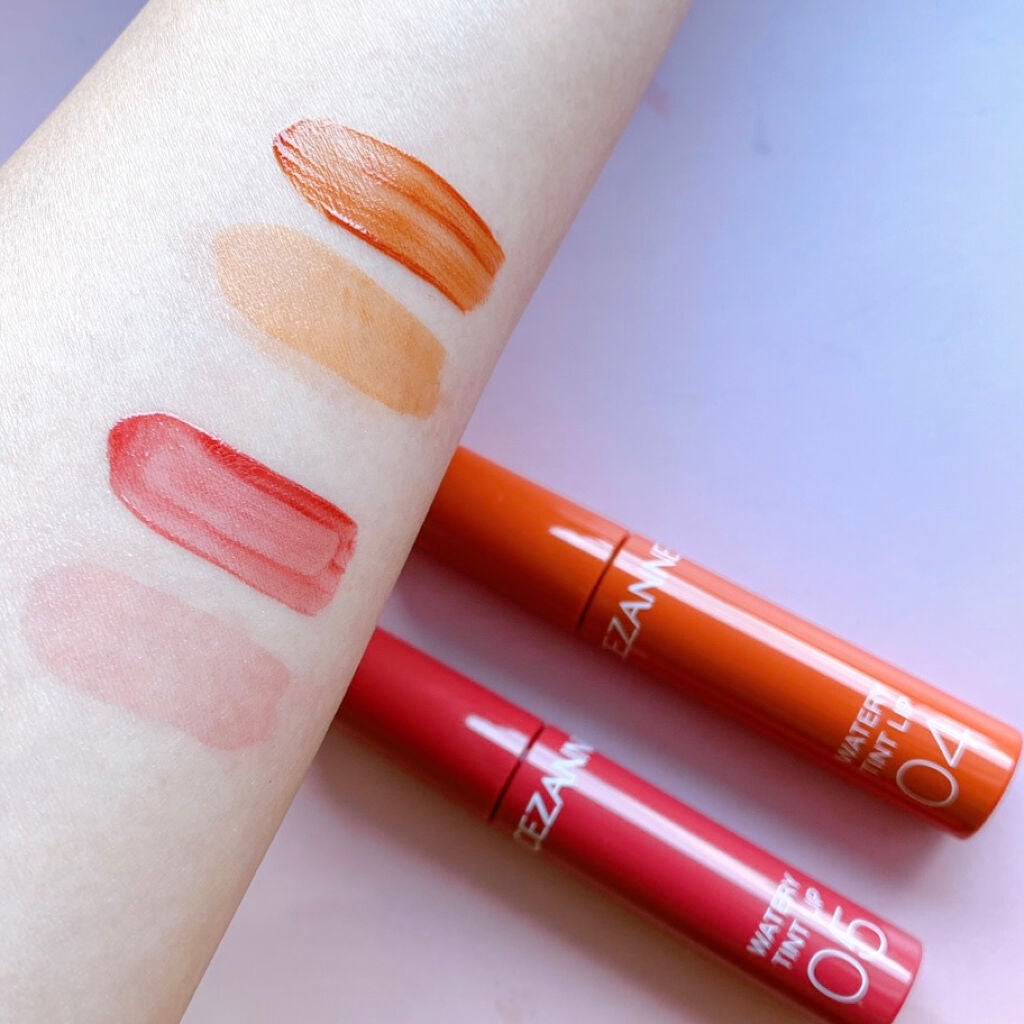 ウォータリーティントリップ/CEZANNE/リップティントを使ったクチコミ(2枚目)