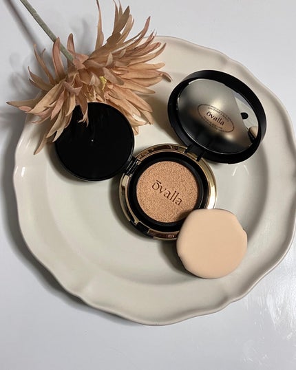 フコセンテラセラム イン クッション/ovalla/クッションファンデーションを使ったクチコミ(4枚目)