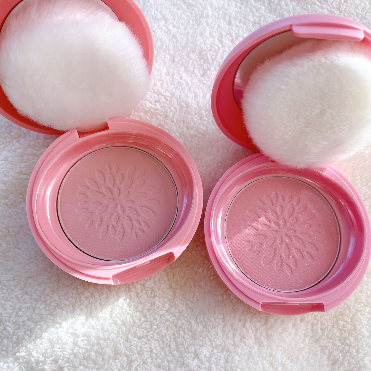 the SAEM スマイル べべ ブラッシャー のクチコミ「\the SAEM スマイル べべ ブラッシャー/

01 Rosy Pink

03 Bli.....」（1枚目）