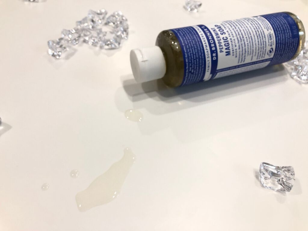 マジックソープ ペパーミント/ドクターブロナー/ボディソープを使ったクチコミ(1枚目)