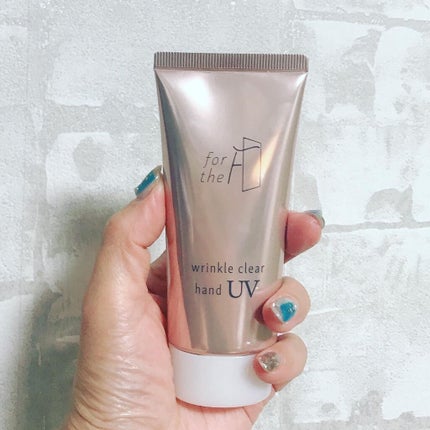 フォーザエフ 薬用 リンクルクリア ハンド UV /ナリスアップ/ハンドクリームを使ったクチコミ(1枚目)