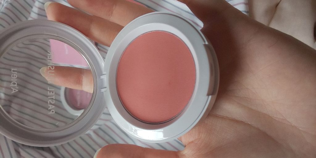 アピュー パステルブラッシャー/A’pieu/パウダーチークを使ったクチコミ（3枚目）