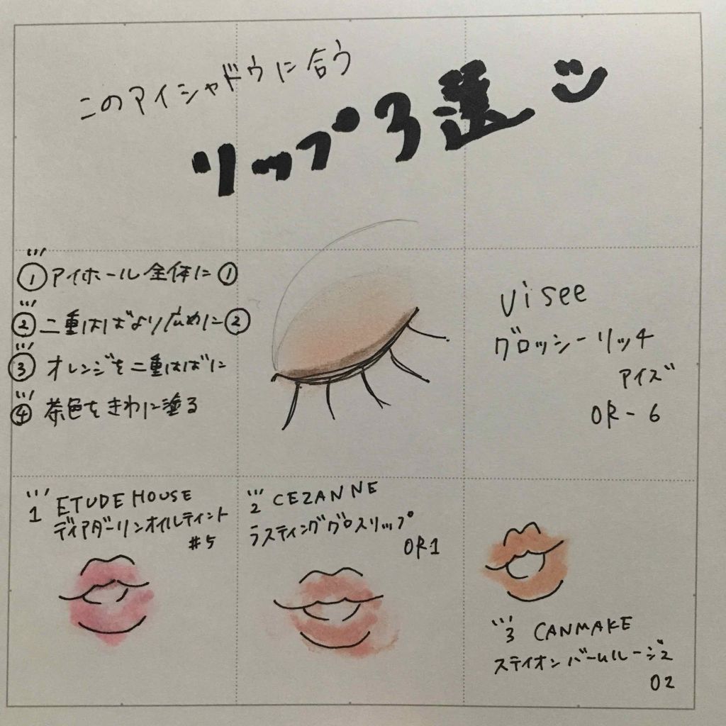 ラスティンググロスリップ/CEZANNE/口紅を使ったクチコミ（1枚目）