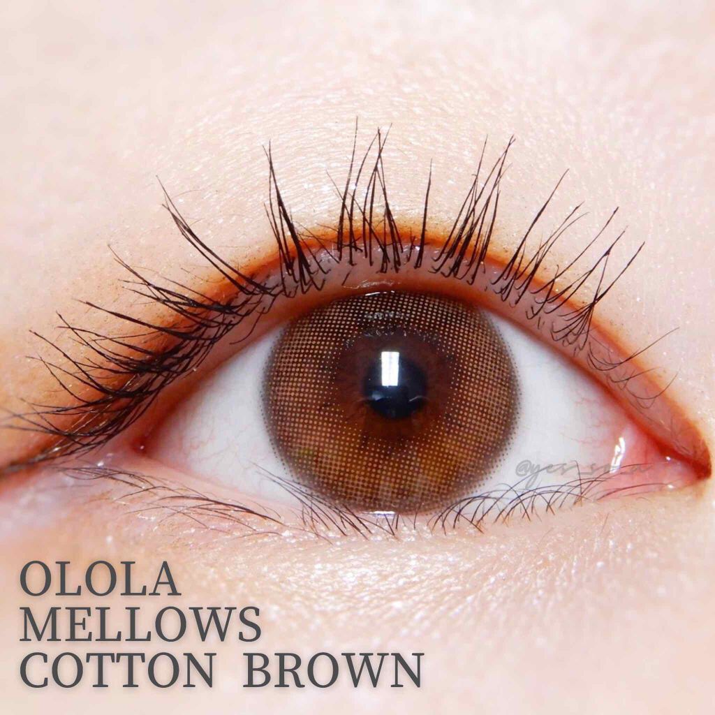 メローズ(Mellows)/OLOLA/カラーコンタクトレンズを使ったクチコミ(1枚目)