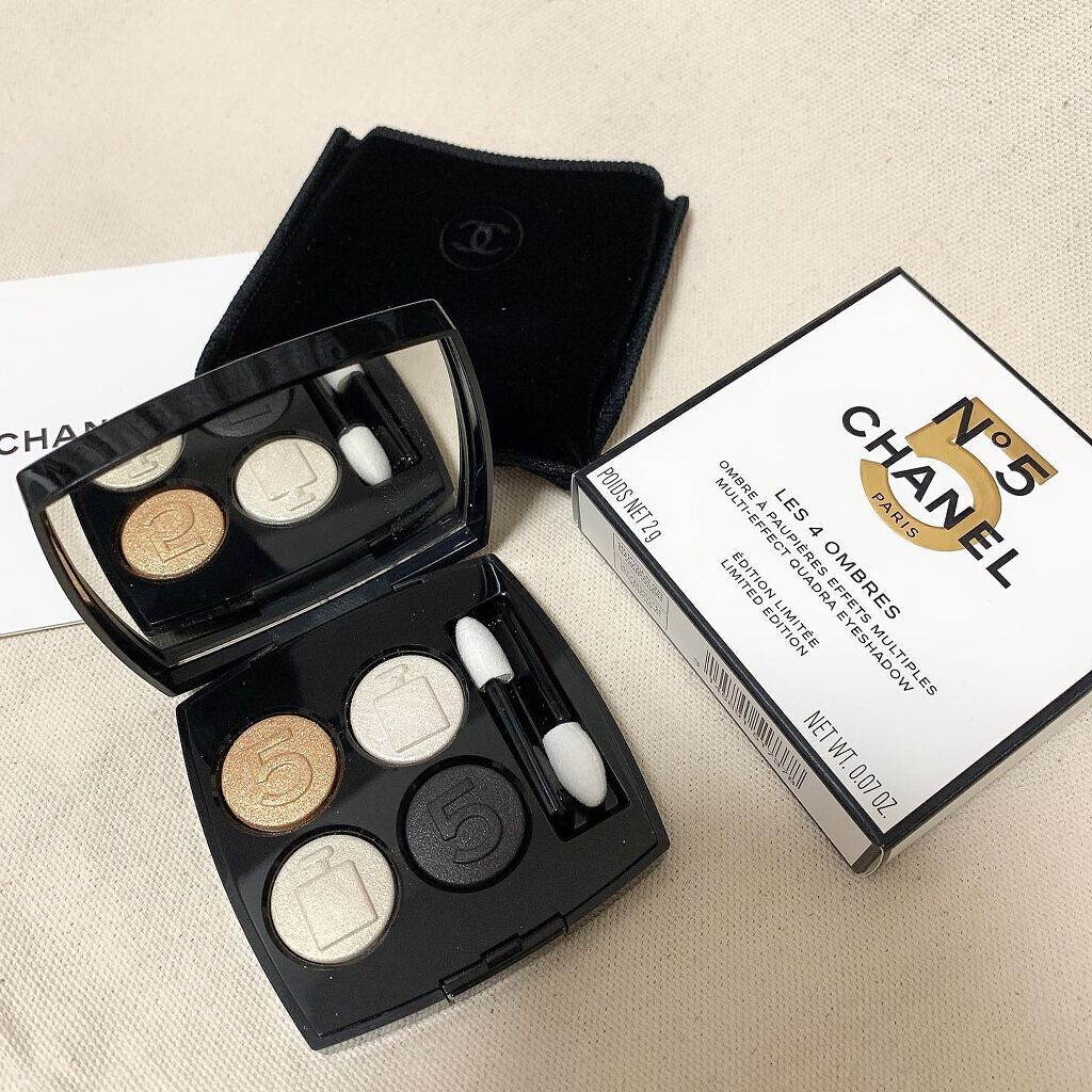 レ キャトル オンブル/CHANEL/アイシャドウパレットを使ったクチコミ(1枚目)