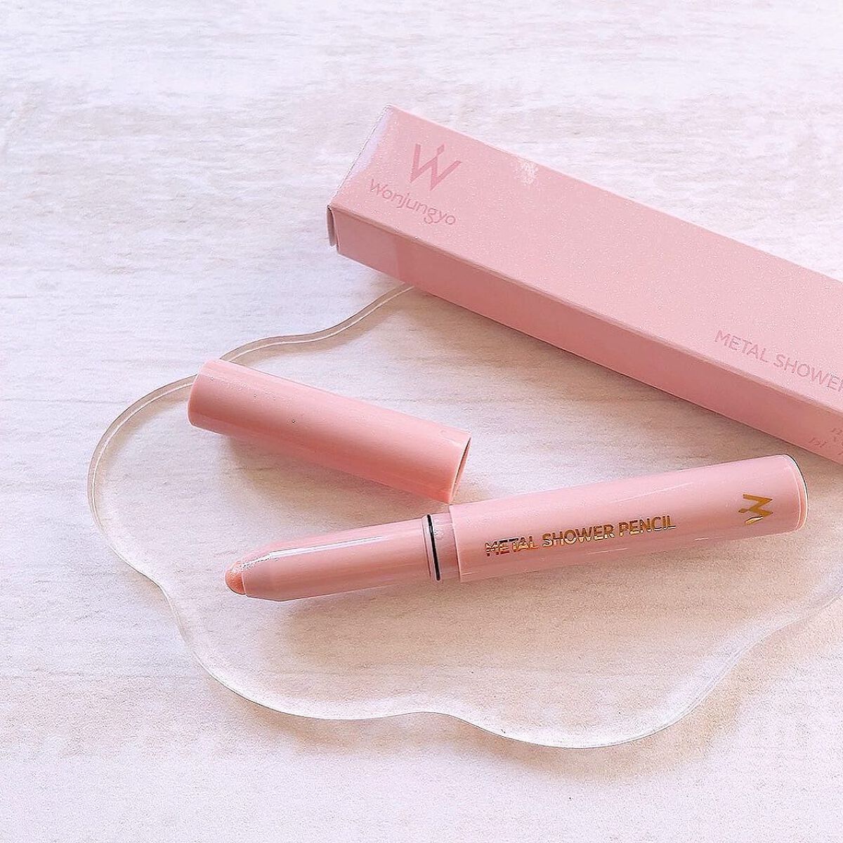 ウォンジョンヨ メタルシャワーペンシル/Wonjungyo/スティックアイシャドウを使ったクチコミ(1枚目)