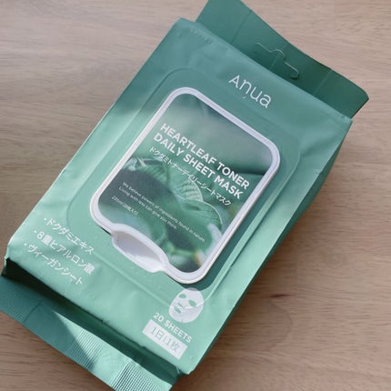 ドクダミトナーデイリーシートマスク/Anua/シートマスク・パックを使ったクチコミ(1枚目)