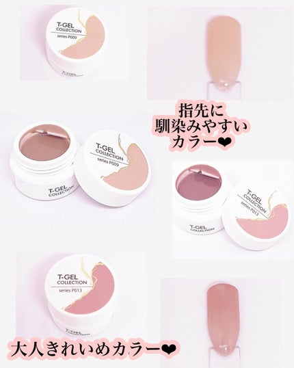 T-GEL COLLECTION カラージェル S series P009/T-GEL/ジェルネイルの画像