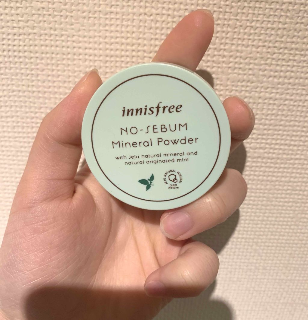 ノーセバム ミネラルパウダー/innisfree/ルースパウダーを使ったクチコミ（1枚目）