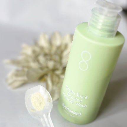 グリーンティー&エンザイムパウダーウォッシュ/By Wishtrend/洗顔パウダーを使ったクチコミ(2枚目)