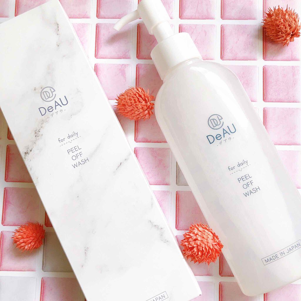ピールオフウォッシュ/DeAU(デアウ)/泡洗顔を使ったクチコミ（1枚目）