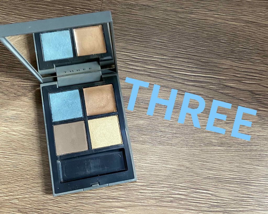 ディメンショナルビジョンアイパレット/THREE/アイシャドウパレットを使ったクチコミ(1枚目)