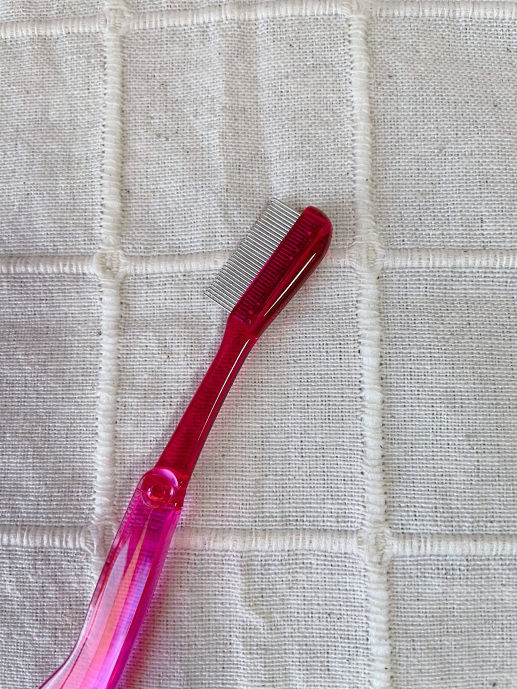 マスカラコーム メタルN(ナチュラル)/チャスティ/その他化粧小物を使ったクチコミ(3枚目)