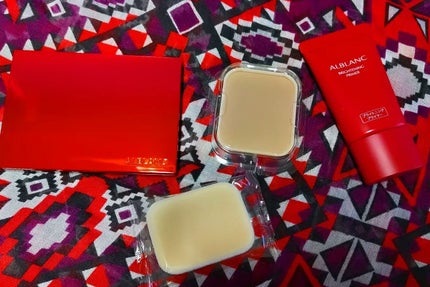 潤白美肌 パウダーファンデーション/ALBLANC/パウダーファンデーションを使ったクチコミ(2枚目)