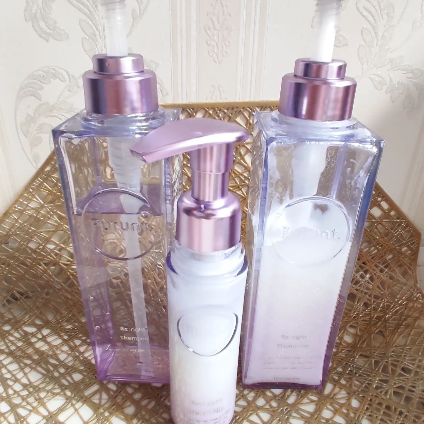 プルント リライト美容液ヘアミルク/Purunt./ヘアミルクを使ったクチコミ（1枚目）