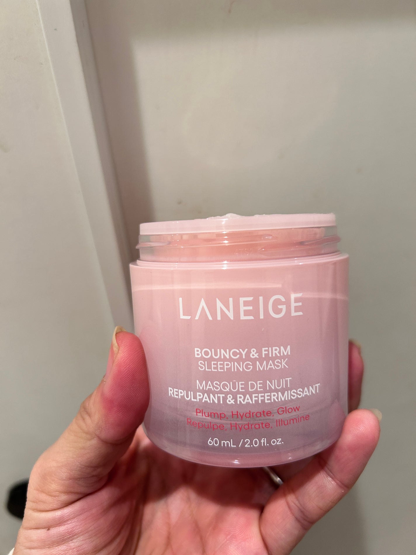 バウンシースリーピングマスク/LANEIGE/フェイスクリームを使ったクチコミ(2枚目)