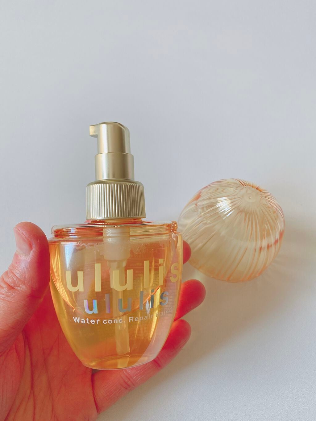 ウォーターコンク リペアヘアオイル/ululis/ヘアオイルを使ったクチコミ(1枚目)