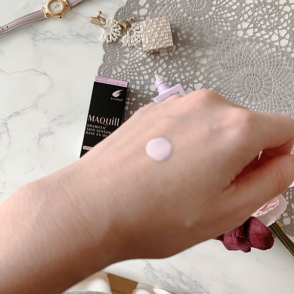 ドラマティックスキンセンサーベース EX/マキアージュ/化粧下地を使ったクチコミ(3枚目)